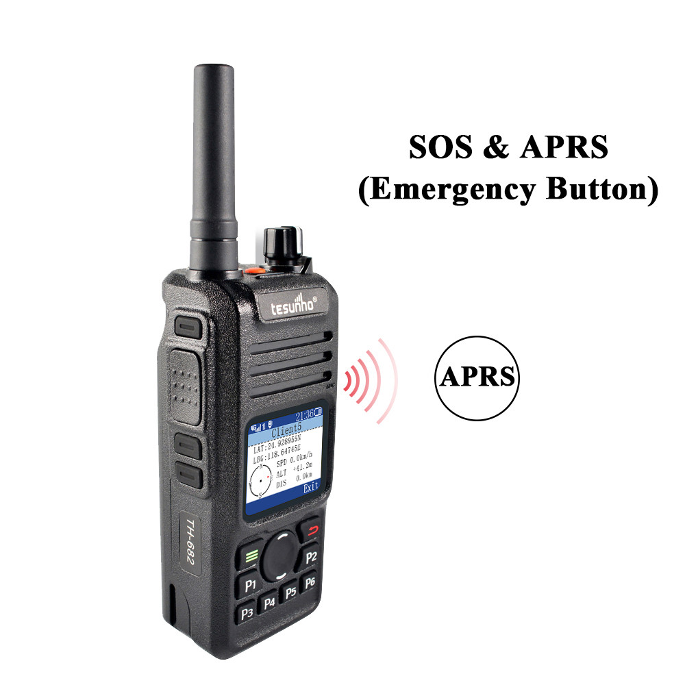 Vocational Fleets Handheld POC Two Way Radio TH-682